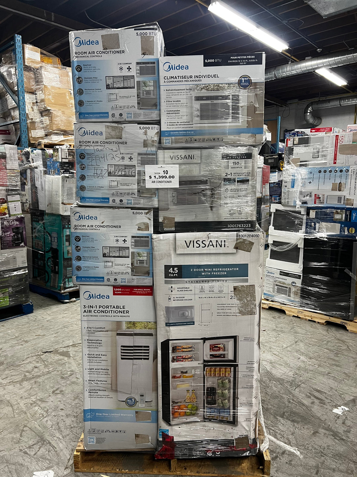 Air Conditioners Pallet #10| Liquidation Pallet Wholesale
