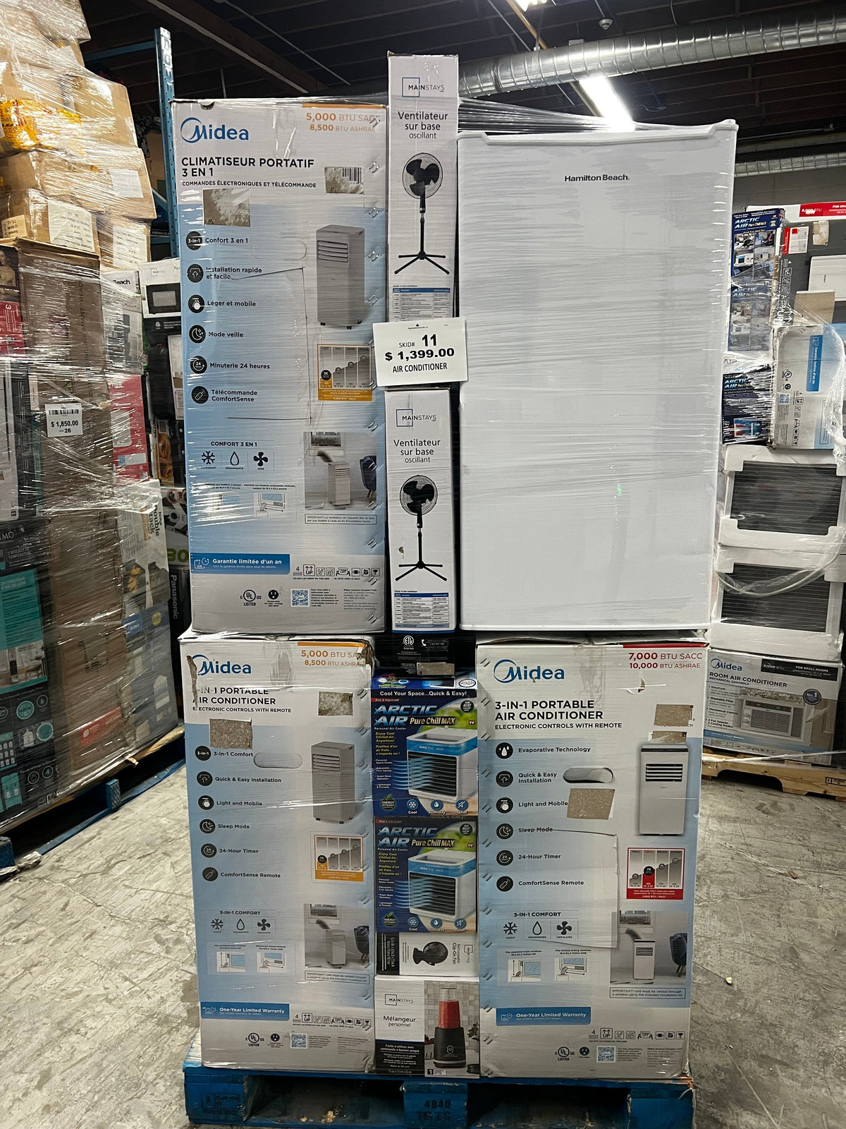 Air Conditioners Pallet #11| Liquidation Pallet Wholesale