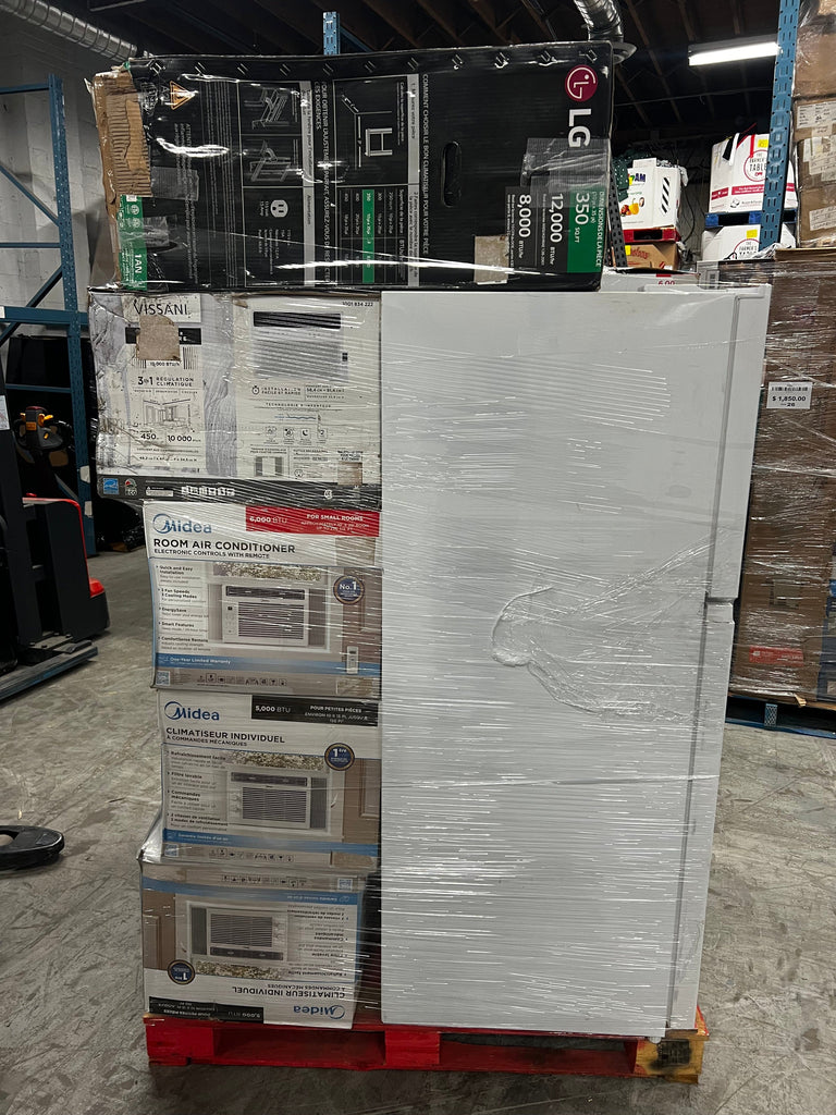 LiquidationDeals.ca Air Conditioners Pallet #12| Liquidation Pallet Wholesale