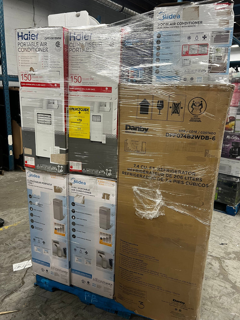LiquidationDeals.ca Air Conditioners Pallet #3| Liquidation Pallet Wholesale