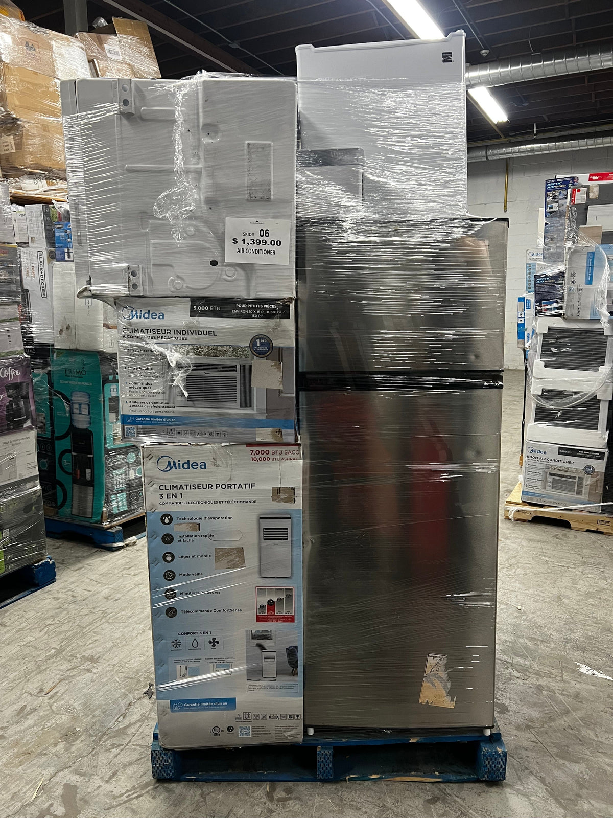 Air Conditioners Pallet #6| Liquidation Pallet Wholesale