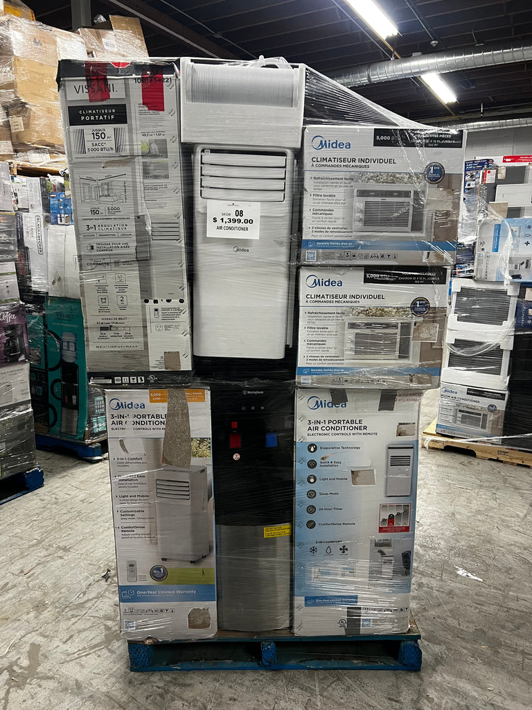 LiquidationDeals.ca Air Conditioners Pallet #8| Liquidation Pallet Wholesale