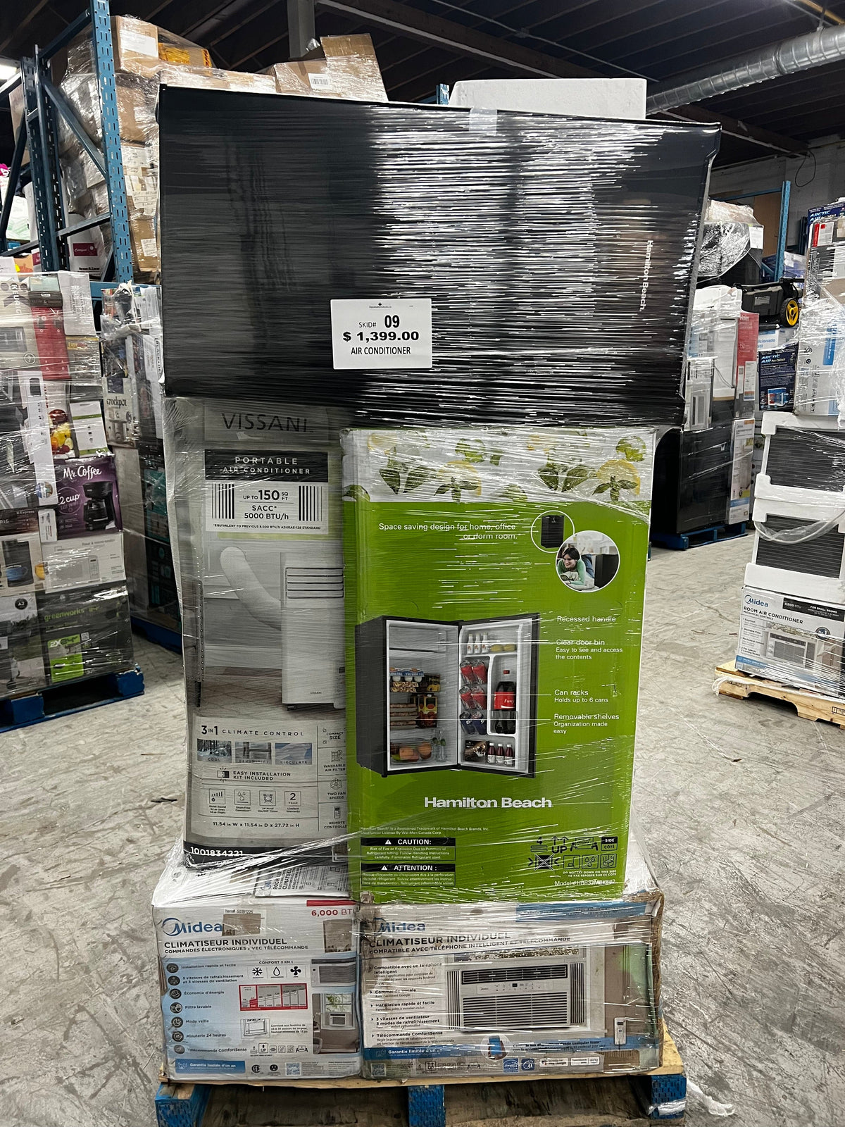 Air Conditioners Pallet #9| Liquidation Pallet Wholesale