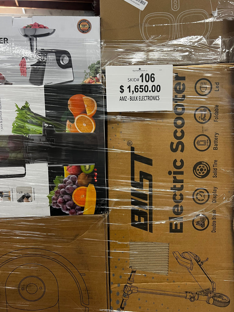 LiquidationDeals.ca Amz Bulk Electronics #106| Liquidation Pallet Wholesale