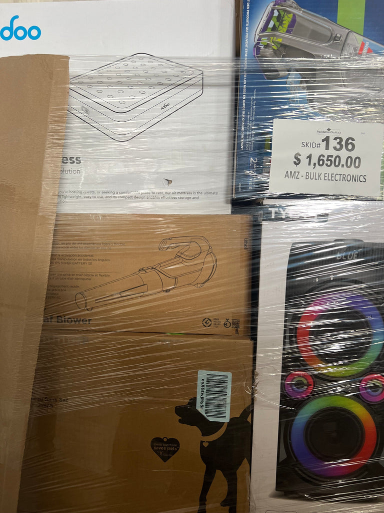 LiquidationDeals.ca Amz Bulk Electronics #136| Liquidation Pallet Wholesale