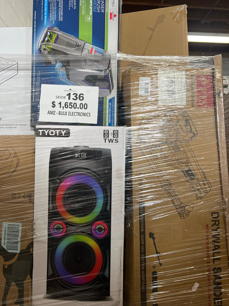 LiquidationDeals.ca Amz Bulk Electronics #136| Liquidation Pallet Wholesale