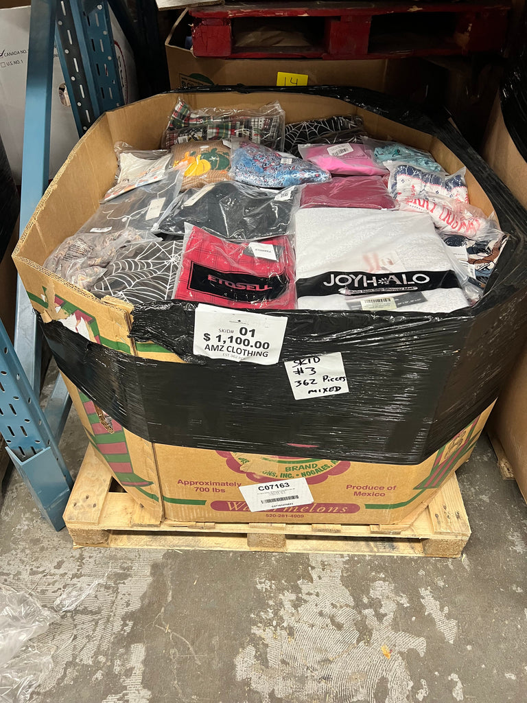 liquidationdeals.ca Amz Clothing #01 - 362pcs | Liquidation Wholesale Pallet