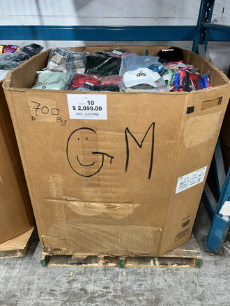 liquidationdeals.ca Amz Clothing #10 | 700pcs | Liquidation Wholesale Pallet