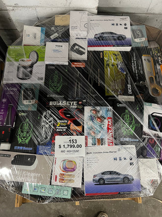 LiquidationDeals.ca Amz High Count Electronics #153| Liquidation Pallet Wholesale