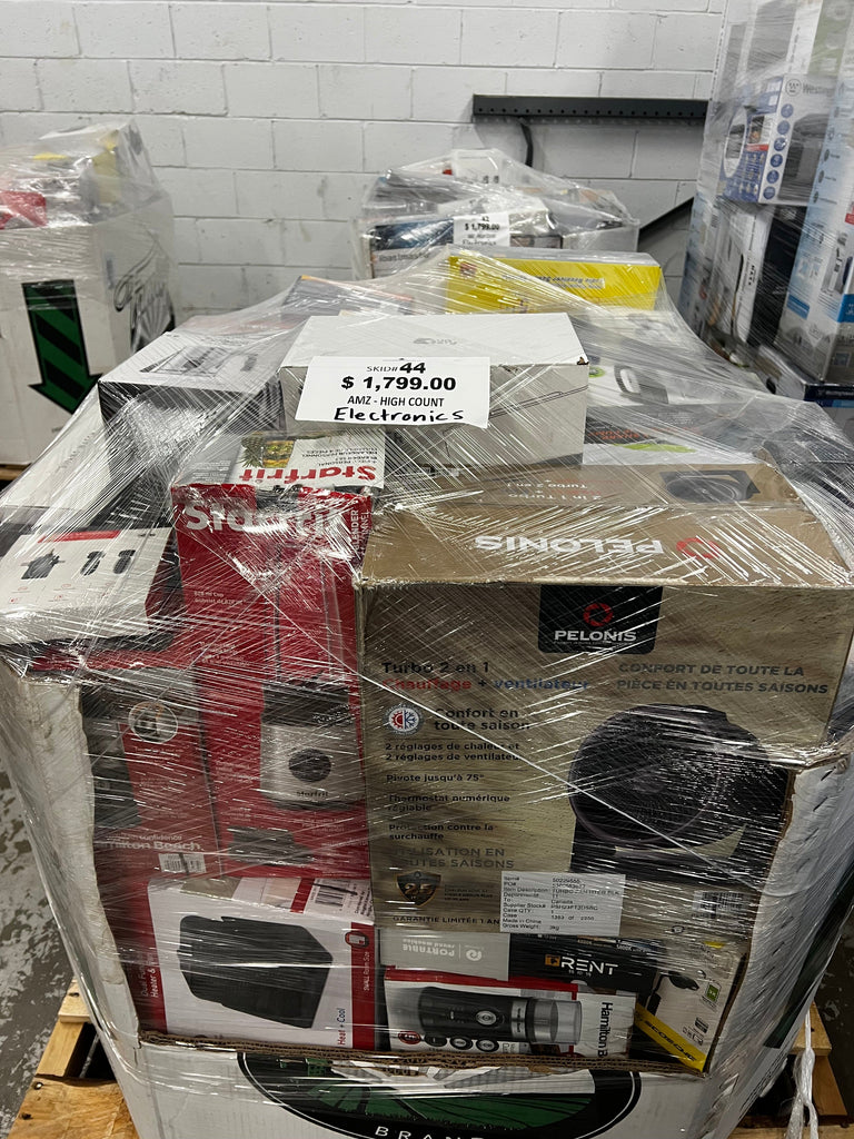 LiquidationDeals.ca Amz High Count Electronics #44| Liquidation Pallet Wholesale