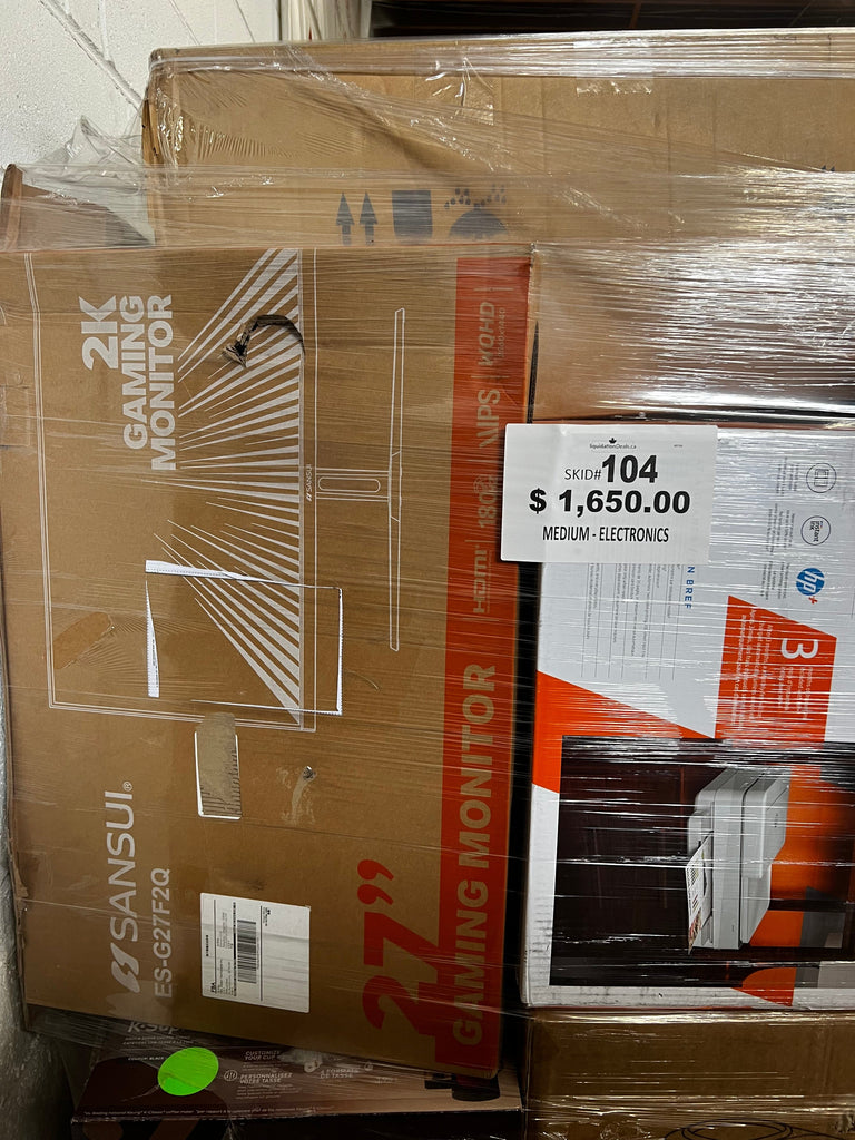 LiquidationDeals.ca Amz Medium Electronics #104| Liquidation Pallet Wholesale