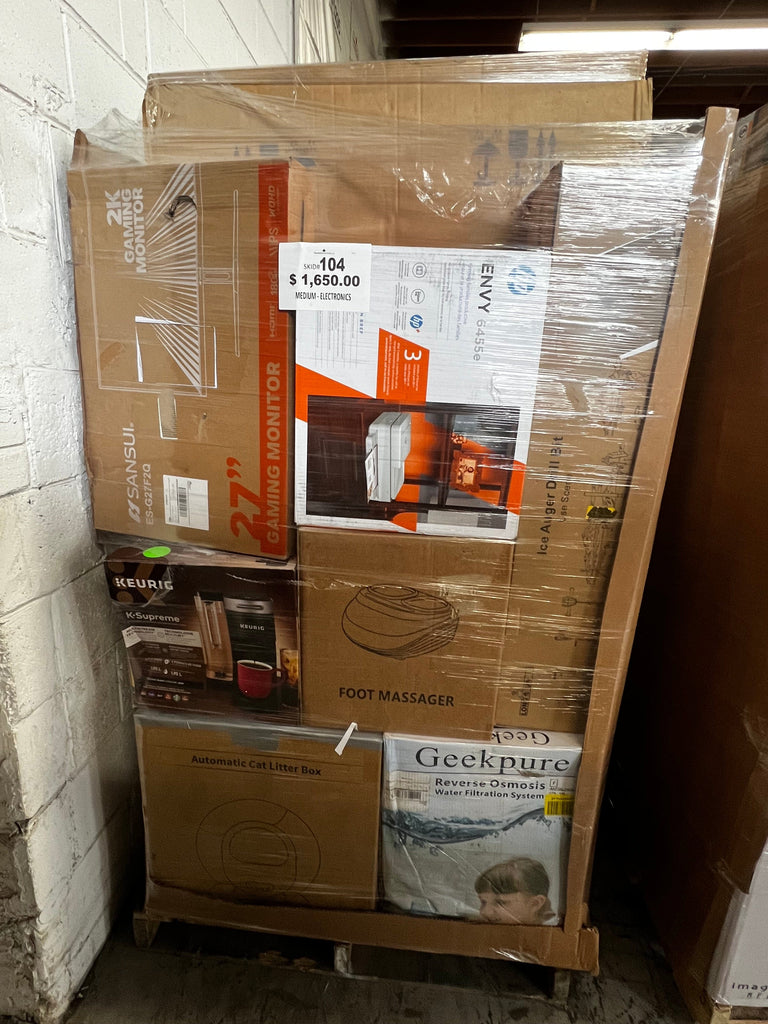 LiquidationDeals.ca Amz Medium Electronics #104| Liquidation Pallet Wholesale