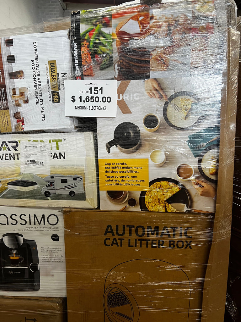 LiquidationDeals.ca Amz Medium Electronics #151| Liquidation Pallet Wholesale