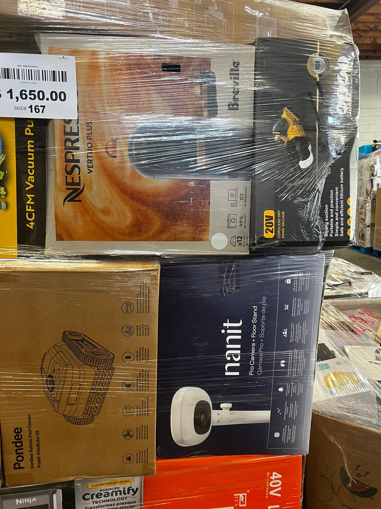 LiquidationDeals.ca Amz Medium Electronics #167| Liquidation Pallet Wholesale
