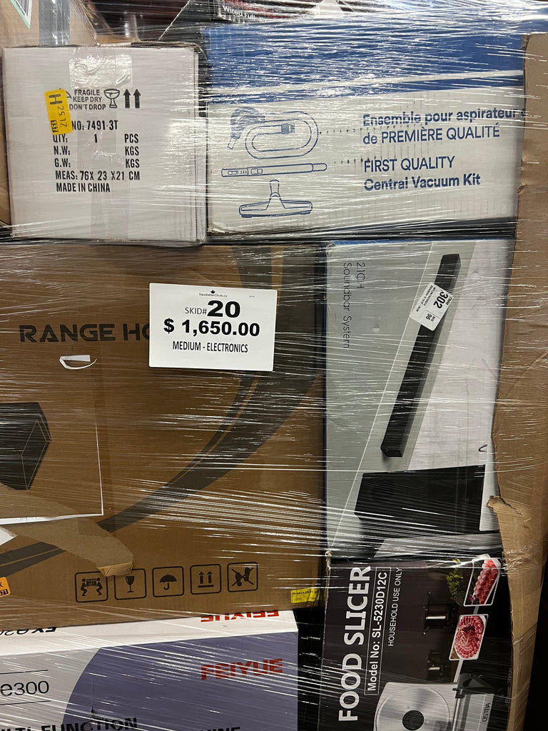 LiquidationDeals.ca Amz Medium Electronics #20| Liquidation Pallet Wholesale