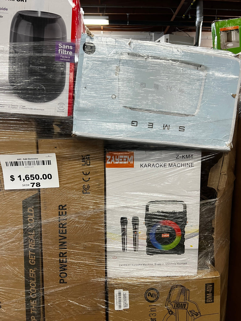 LiquidationDeals.ca Amz Medium Electronics #78| Liquidation Pallet Wholesale