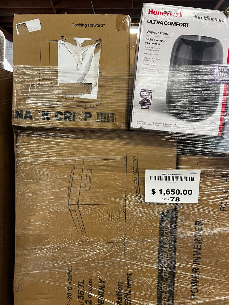 LiquidationDeals.ca Amz Medium Electronics #78| Liquidation Pallet Wholesale