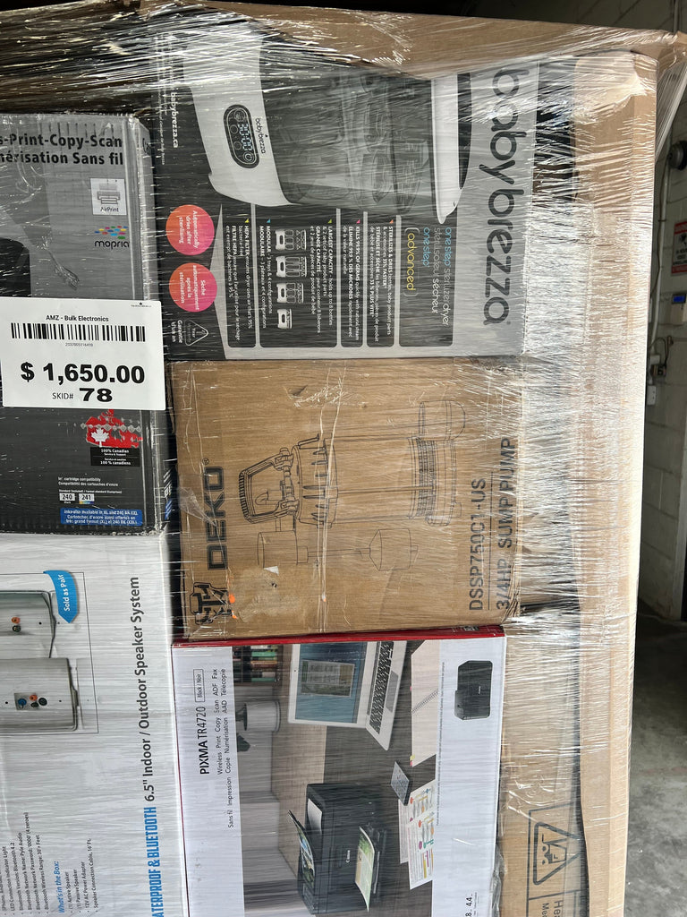 LiquidationDeals.ca Amz Medium Electronics #78 | Liquidation Pallet Wholesale