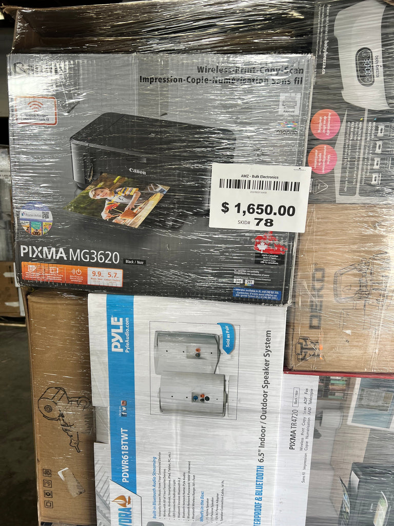 LiquidationDeals.ca Amz Medium Electronics #78 | Liquidation Pallet Wholesale