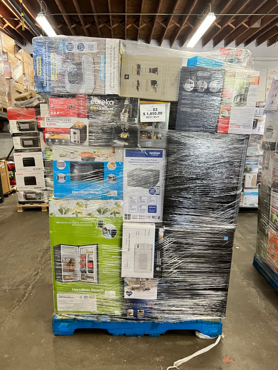 Appliance/Electronics Pallet #03 | Liquidation Pallet Wholesale