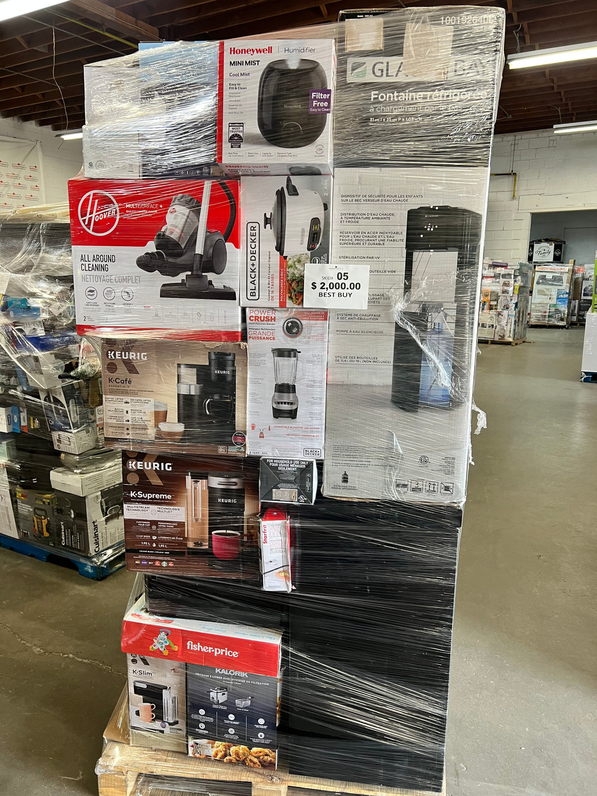 Appliance/Electronics Pallet #05 | Liquidation Pallet Wholesale