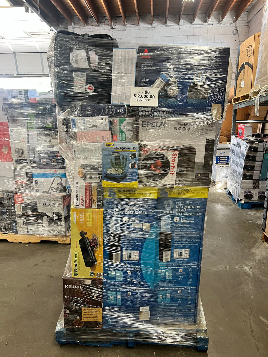 Appliance/Electronics Pallet #06 | Liquidation Pallet Wholesale