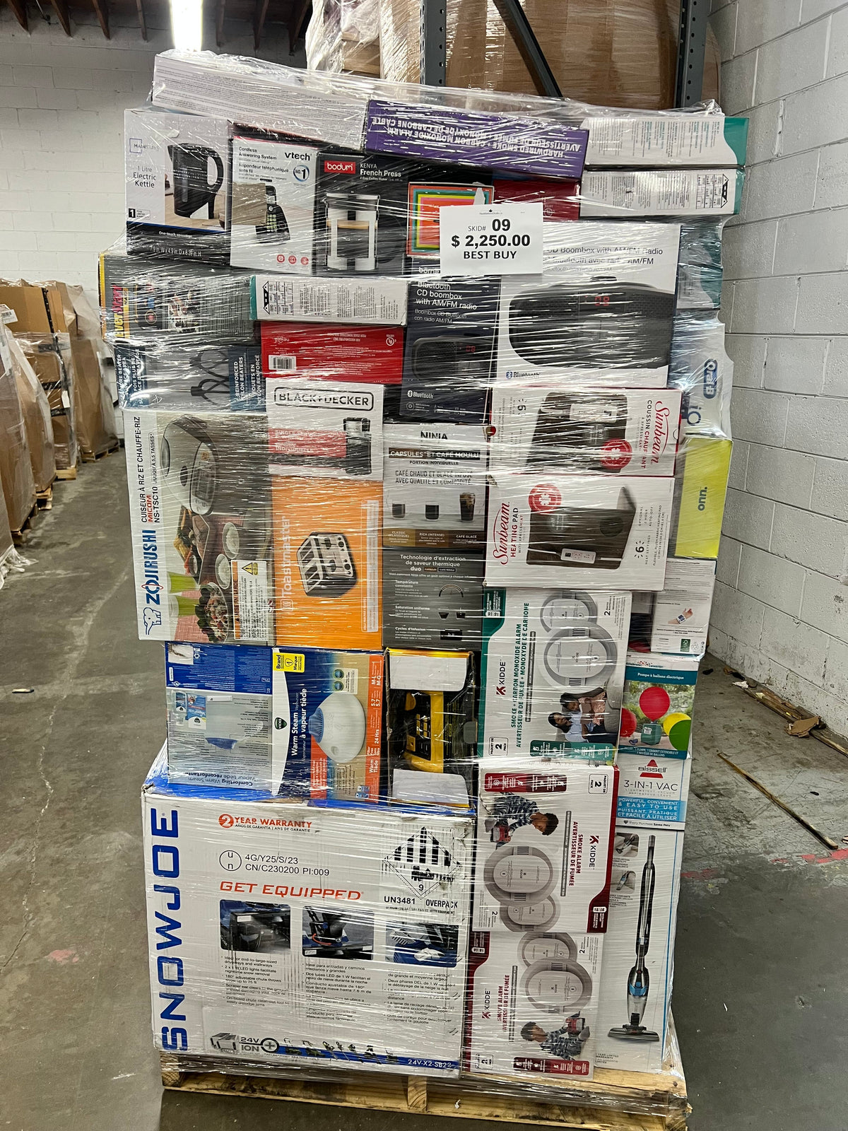 Appliance/Electronics Pallet #09 | Liquidation Pallet Wholesale