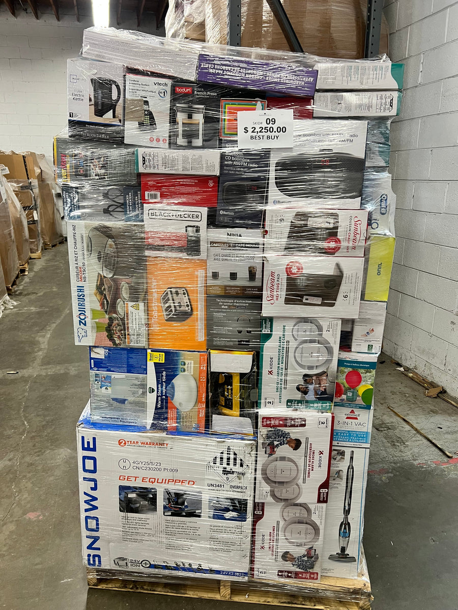 Appliance/Electronics Pallet #09 | Liquidation Pallet Wholesale