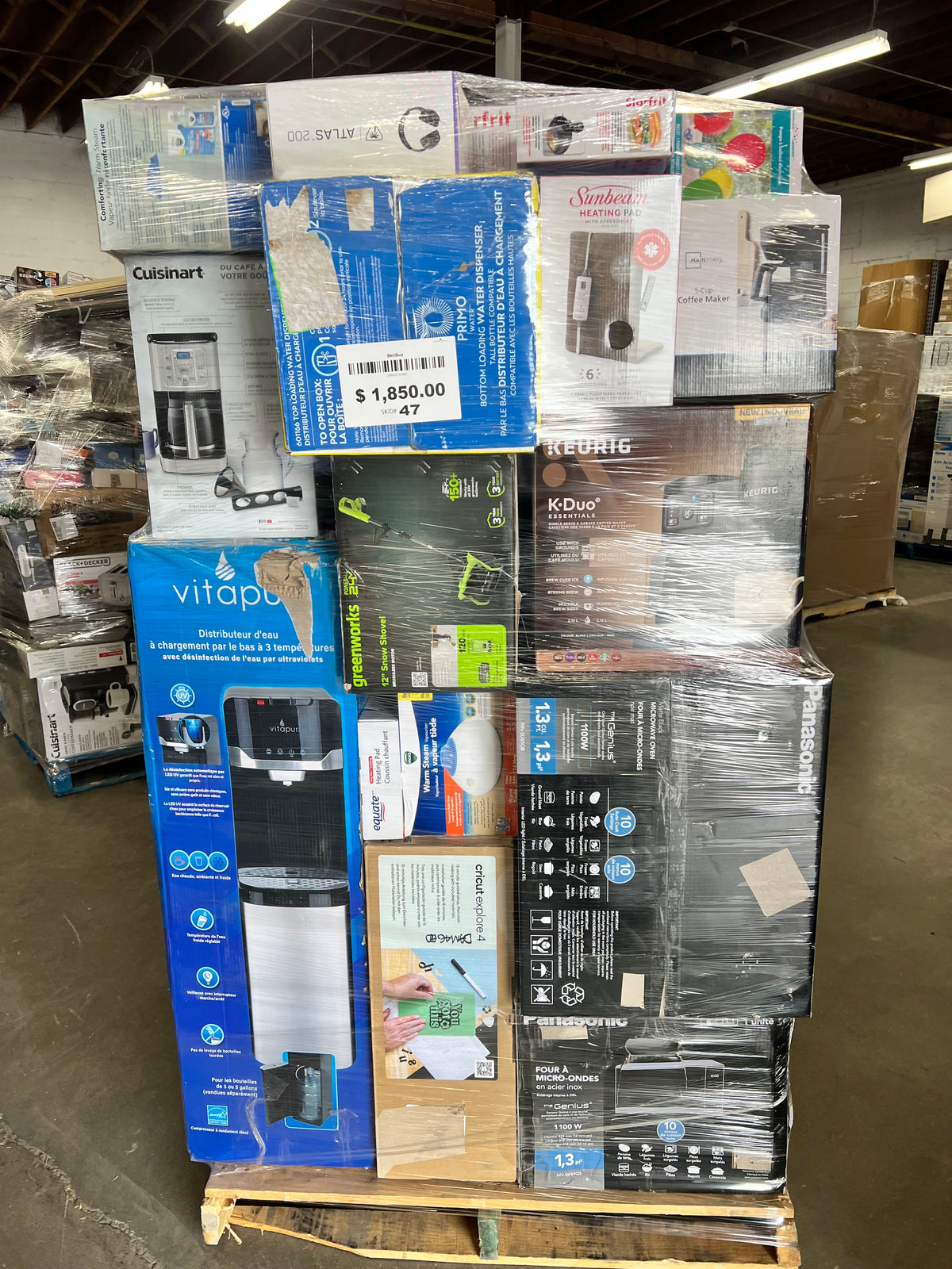 Appliance/Electronics Pallet #47 | Liquidation Pallet Wholesale