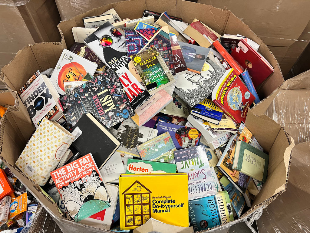 liquidationdeals.ca Books Pallet #1 | Liquidation Wholesale Pallet