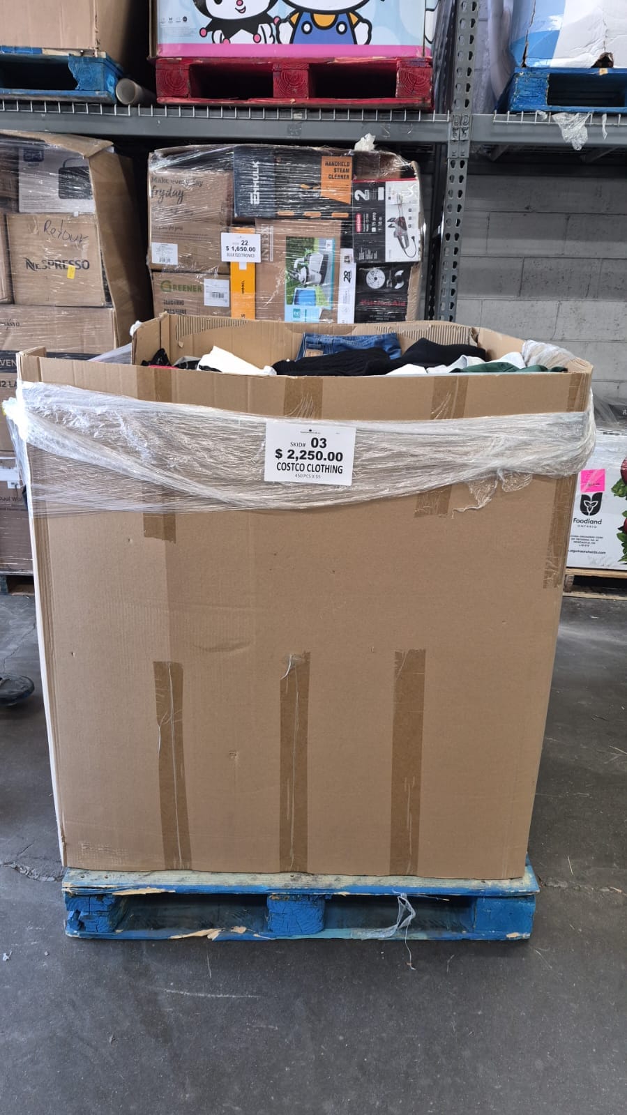 Brand Name Clothing #03 - 450pcs | Liquidation Wholesale Pallet