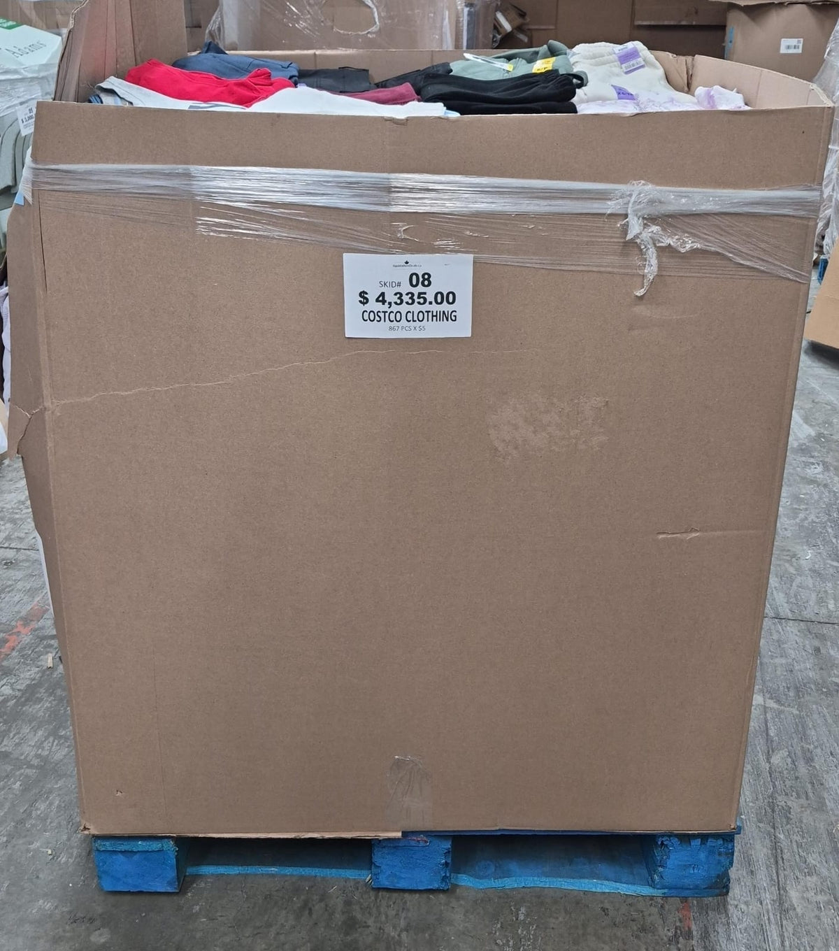 Brand Name Clothing #08 - 867pcs | Liquidation Wholesale Pallet