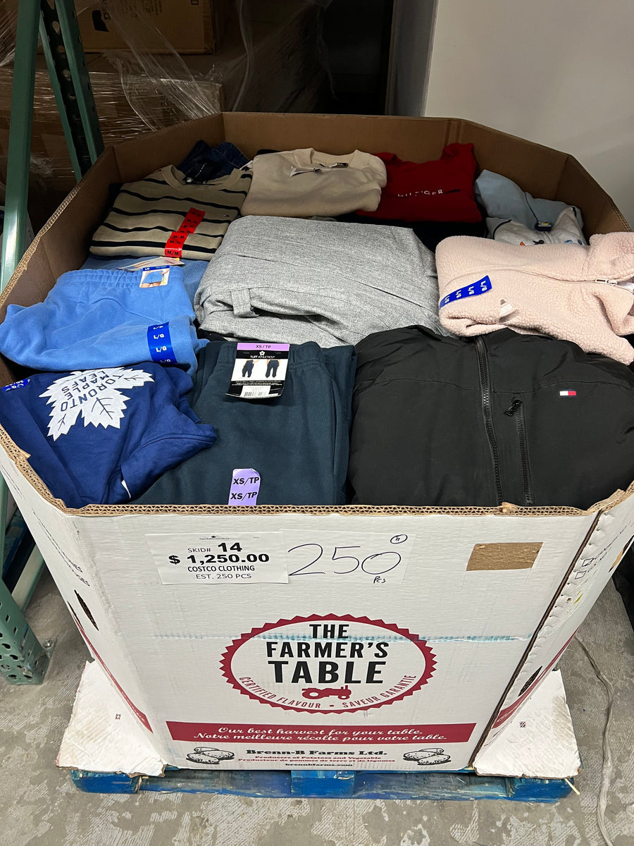 Brand Name Clothing #14 - 250pcs | Liquidation Wholesale Pallet