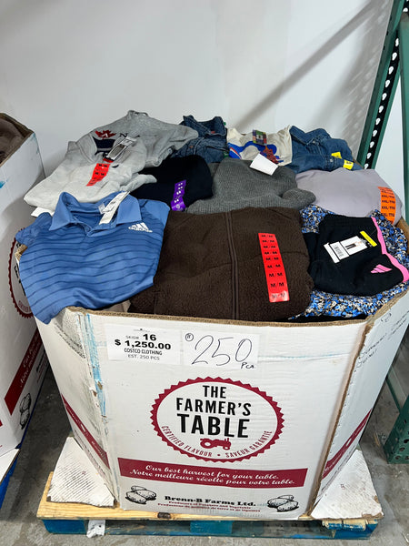 Brand Name Clothing Pallet 16 – Huge Wholesale Lot