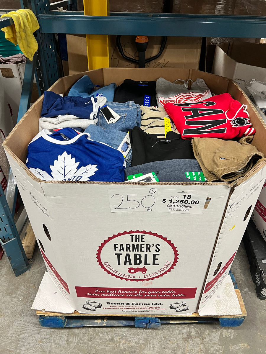 Brand Name Clothing #18 - 250pcs | Liquidation Wholesale Pallet