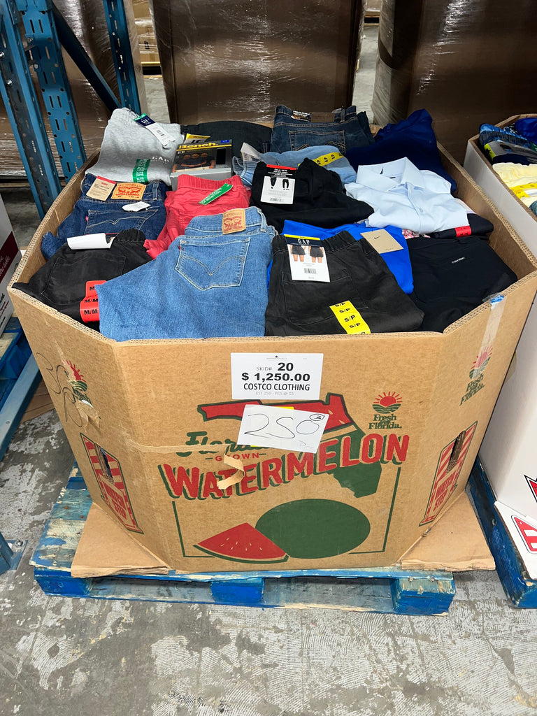 liquidationdeals.ca Brand Name Clothing #20 - 250pcs | Liquidation Wholesale Pallet