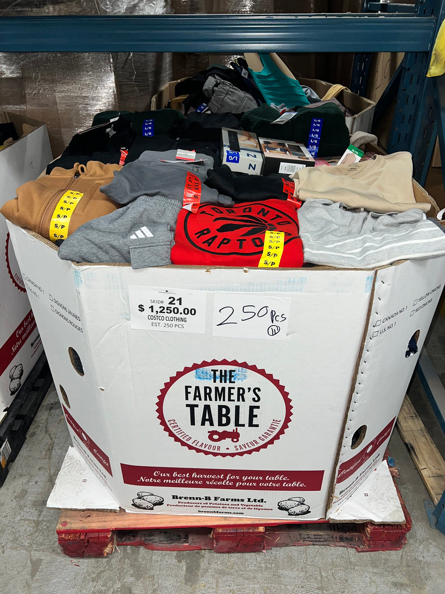 Brand Name Clothing #21 - 250pcs | Liquidation Wholesale Pallet