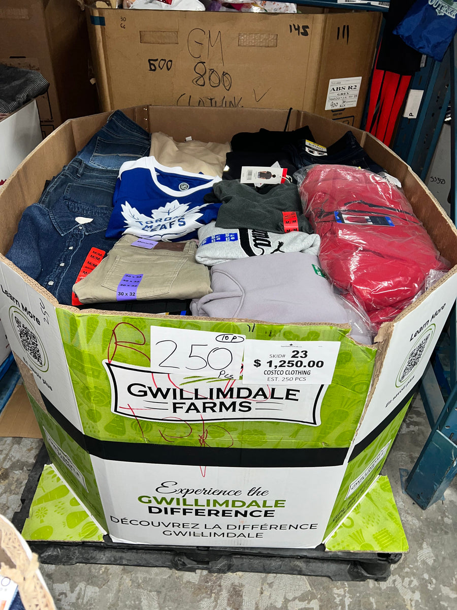Brand Name Clothing #23 - 250pcs | Liquidation Wholesale Pallet