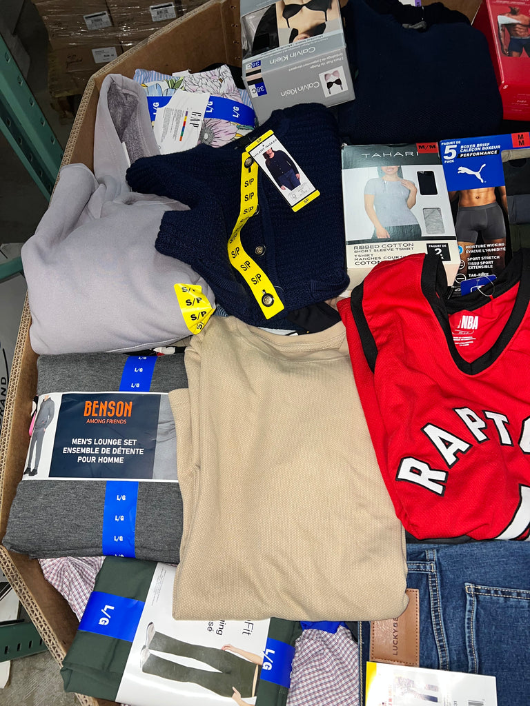 liquidationdeals.ca Brand Name Clothing #24 - 250pcs | Liquidation Wholesale Pallet