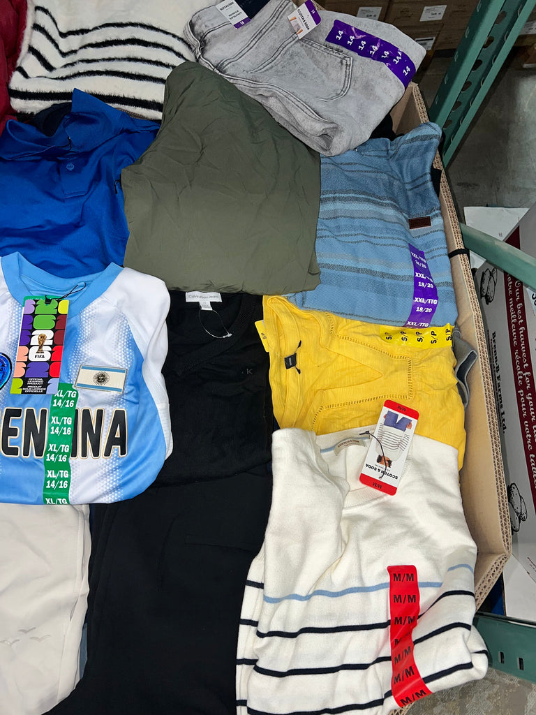 liquidationdeals.ca Brand Name Clothing #25 - 250pcs | Liquidation Wholesale Pallet