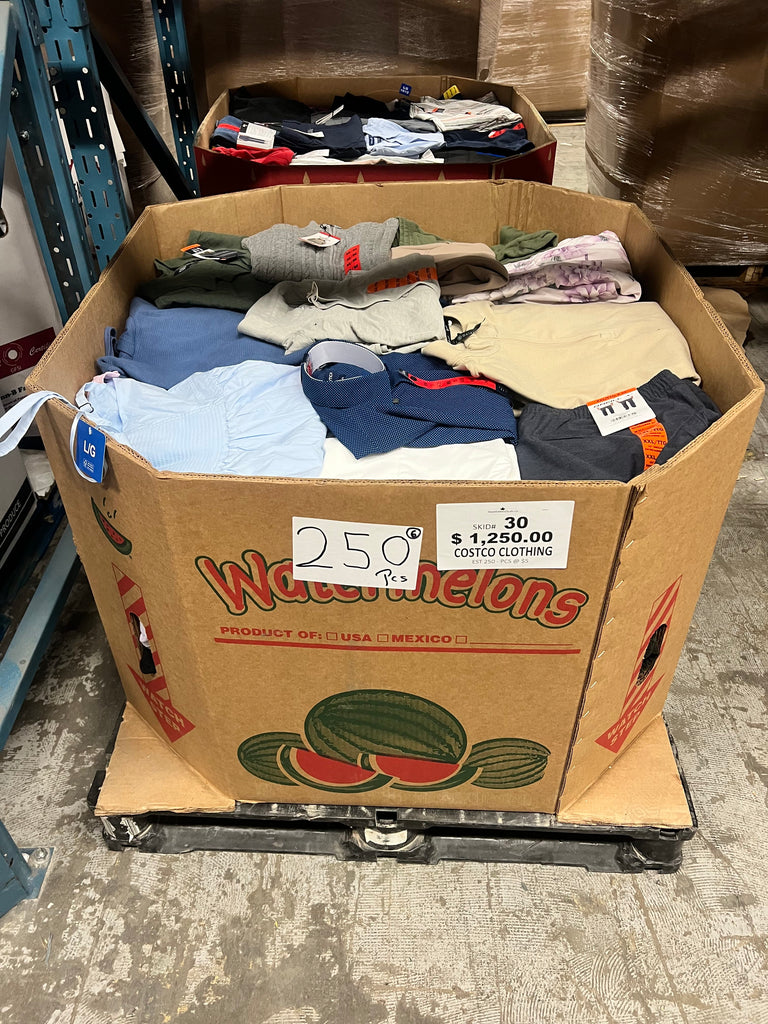 liquidationdeals.ca Brand Name Clothing #30 - 250pcs | Liquidation Wholesale Pallet
