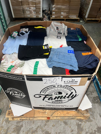 liquidationdeals.ca Brand Name Clothing #33 - 250pcs | Liquidation Wholesale Pallet