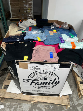liquidationdeals.ca Brand Name Clothing #35 - 250pcs | Liquidation Wholesale Pallet