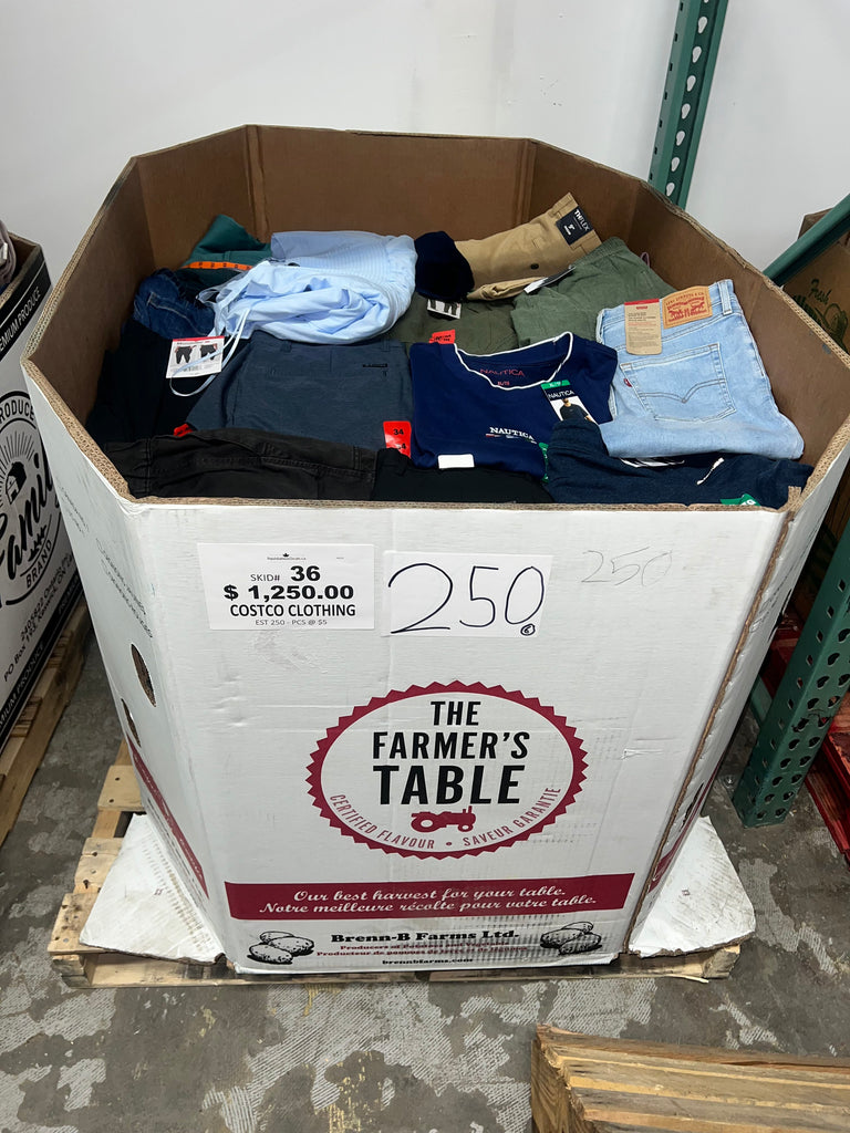 liquidationdeals.ca Brand Name Clothing #36 - 250pcs | Liquidation Wholesale Pallet