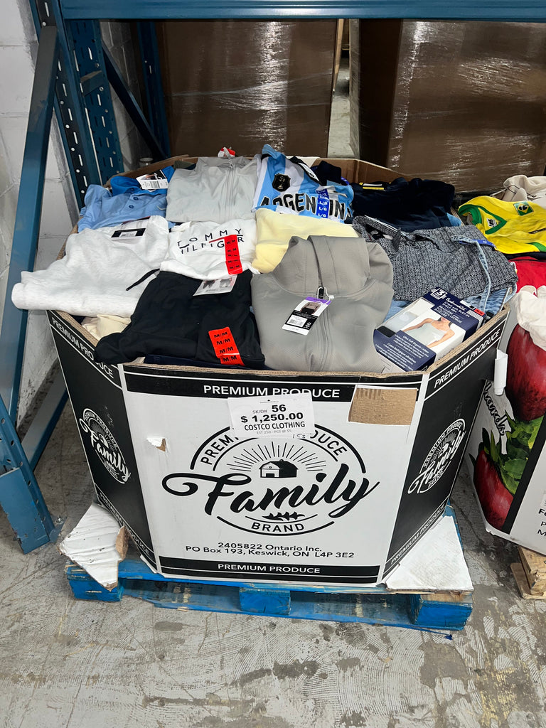 liquidationdeals.ca Brand Name Clothing #56 - 250pcs | Liquidation Wholesale Pallet