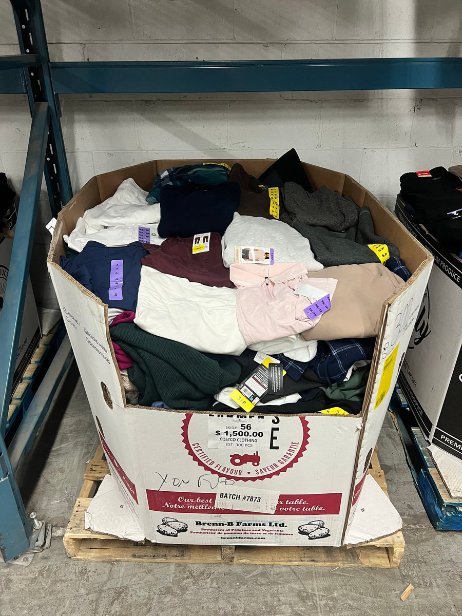 Brand Name Clothing #56 - 300pcs | Liquidation Wholesale Pallet