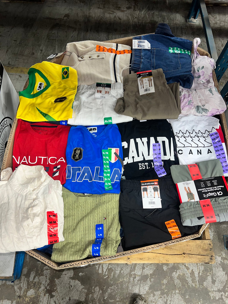 liquidationdeals.ca Brand Name Clothing #57 - 250pcs | Liquidation Wholesale Pallet