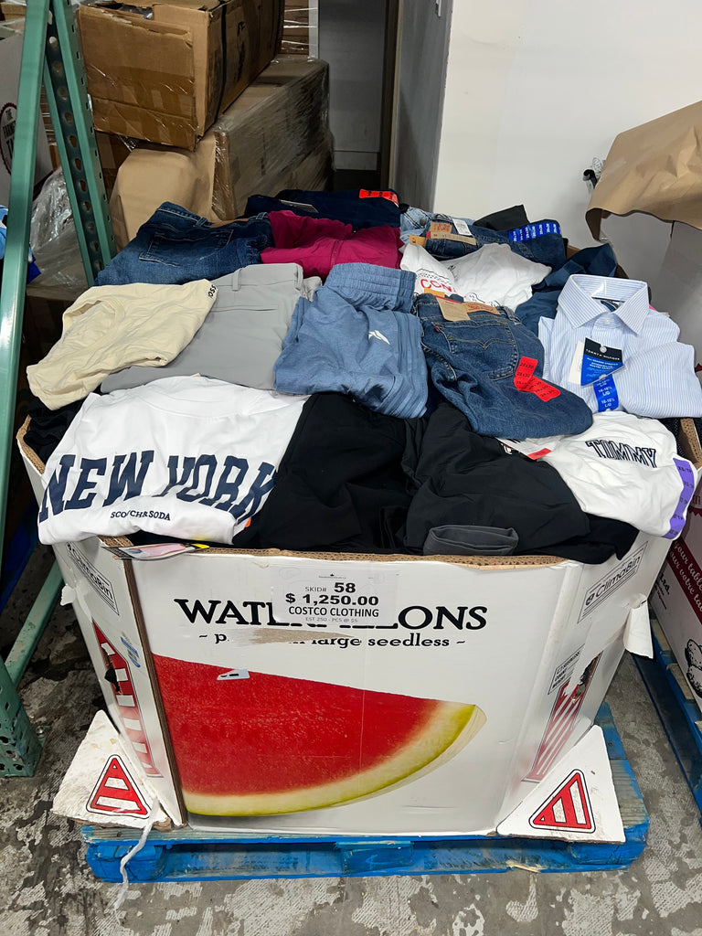 liquidationdeals.ca Brand Name Clothing #58 - 250pcs | Liquidation Wholesale Pallet