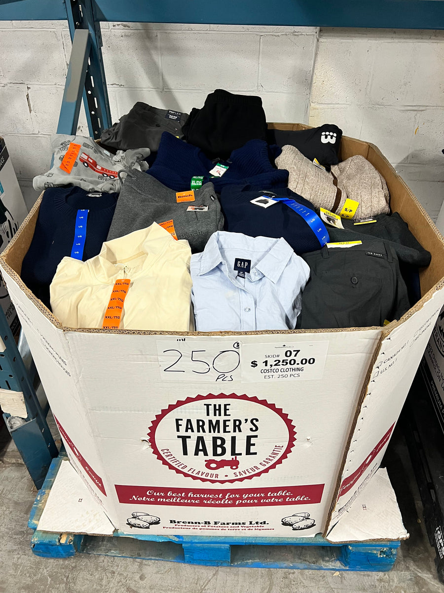 Brand Name Clothing #7 - 250pcs | Liquidation Wholesale Pallet