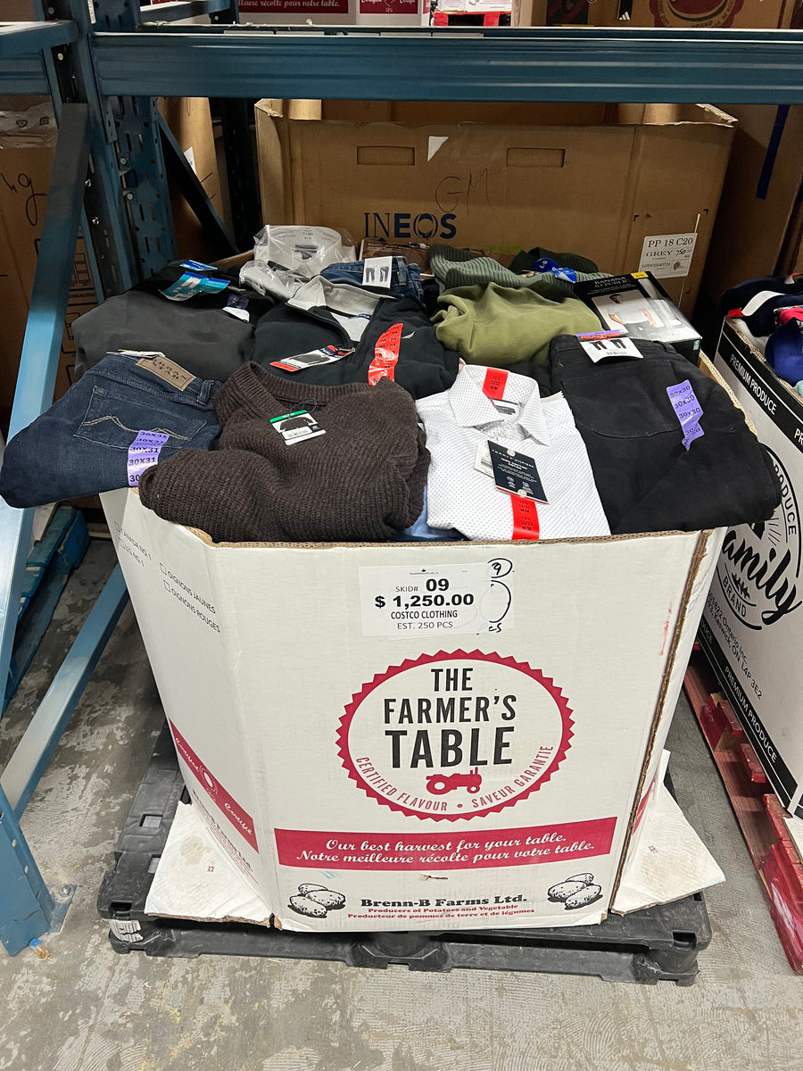 Brand Name Clothing #9 - 250pcs | Liquidation Wholesale Pallet